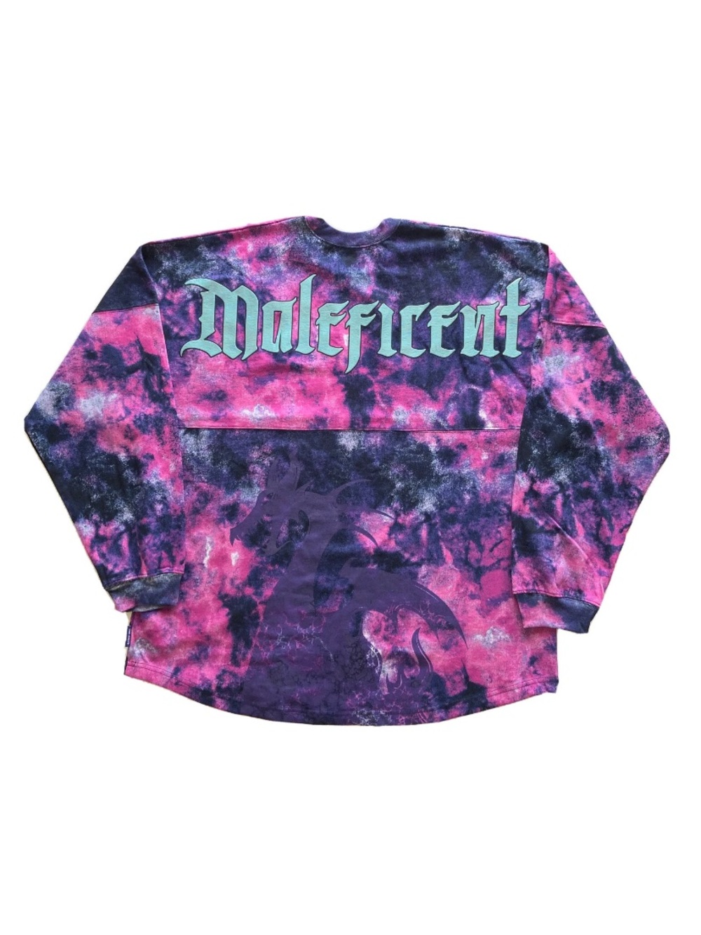 Disney Maleficent Villains Tie Dye Sleeping Beauty Spirit Jersey Adult XXL - Picture 6 of 16